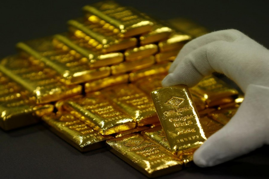 Gold hits two-month high
