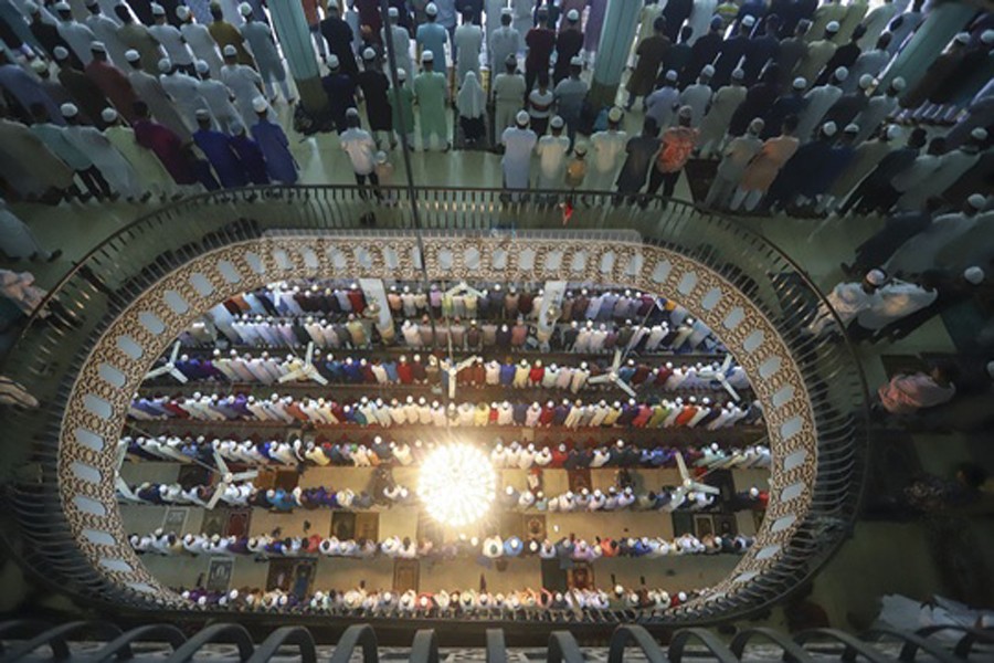 568 Eid congregations in Dhaka