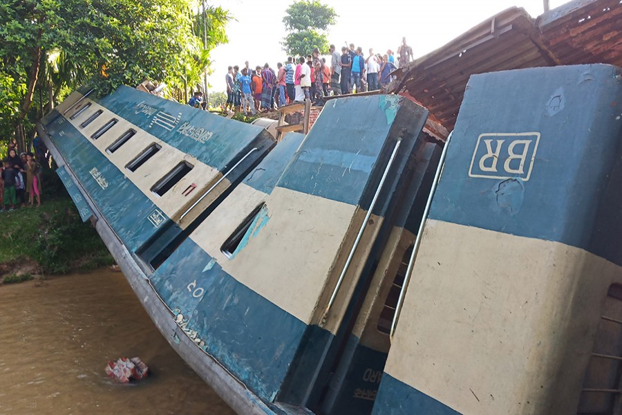 Two probe bodies formed over Upaban train accident