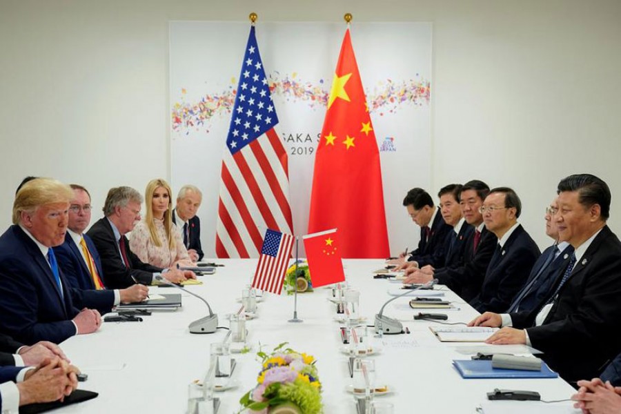 US-China trade talks 'back on track'