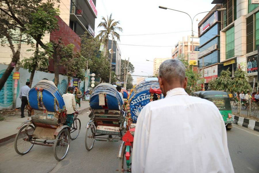 Phasing out rickshaws   