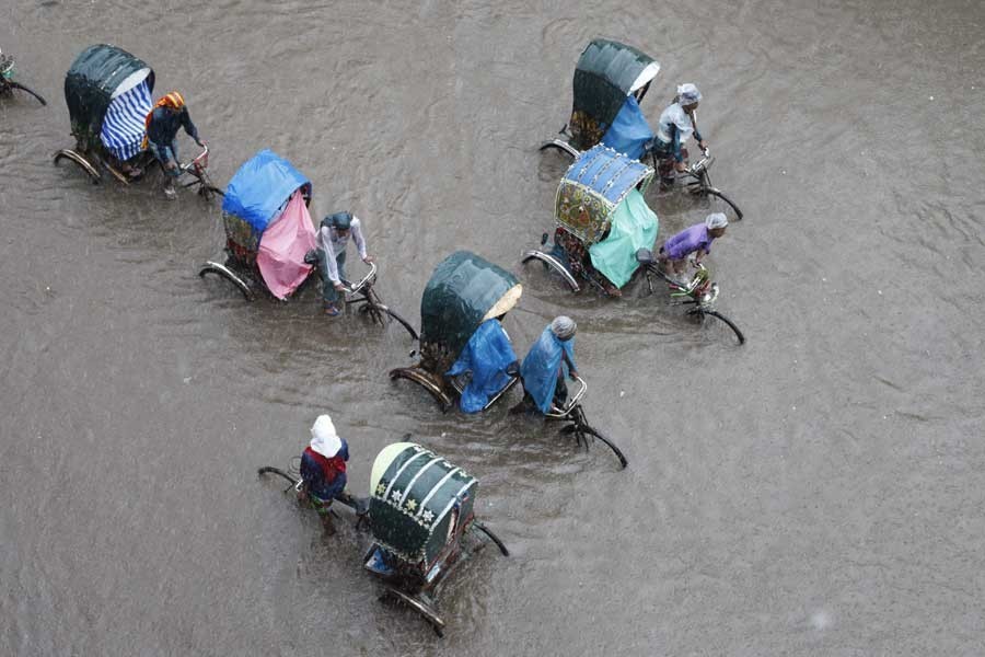 Water-logging in smaller cities   