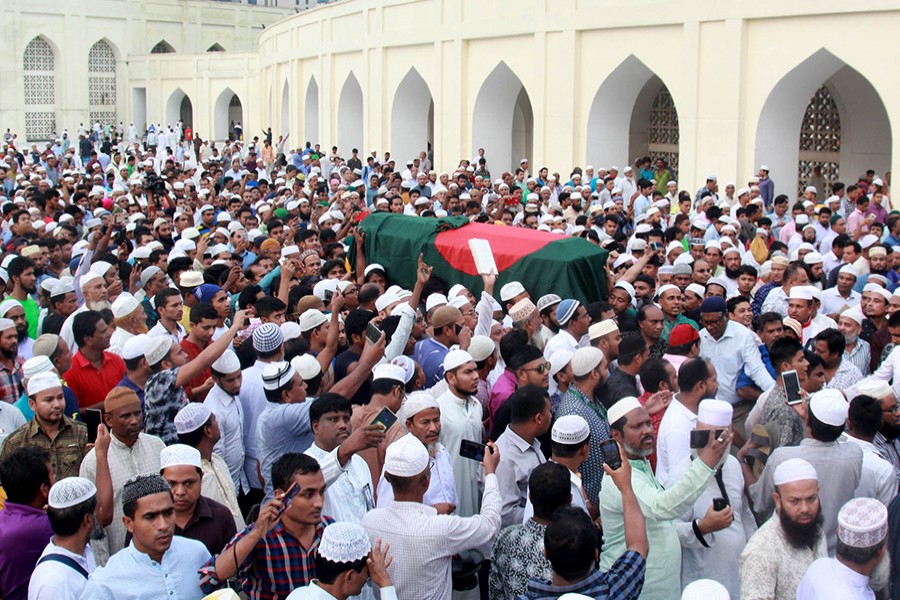 Ershad to be buried in Dhaka, not Rangpur: GM Quader