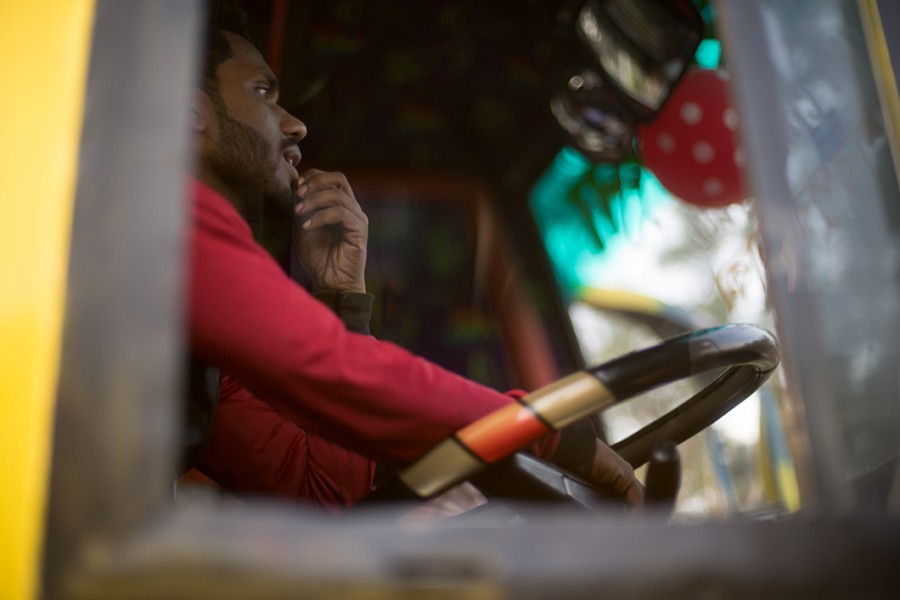 Four rest houses for highway drivers
