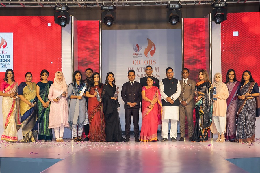 Seven win Colors Platinum Business Women Awards 2019