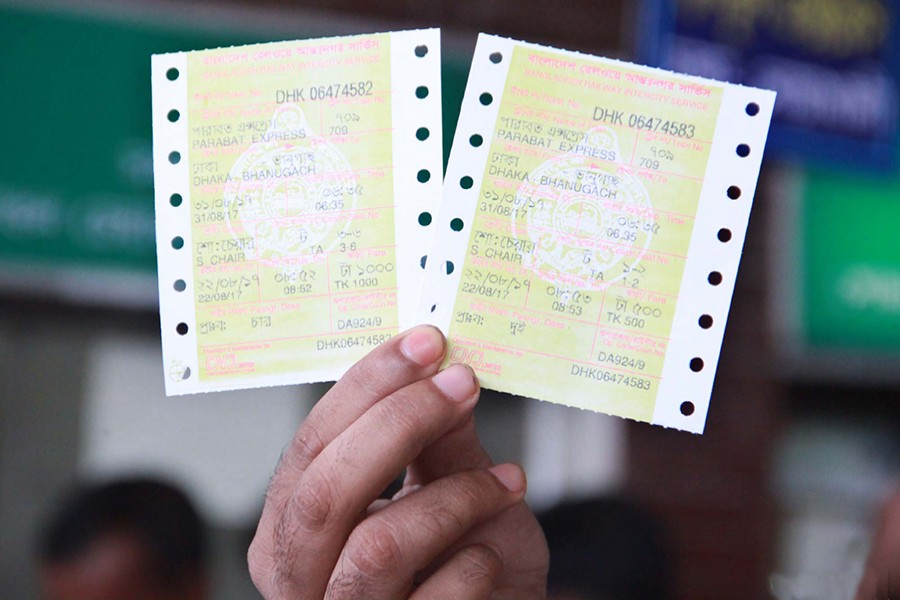 Eid advance train ticket sale from July 29