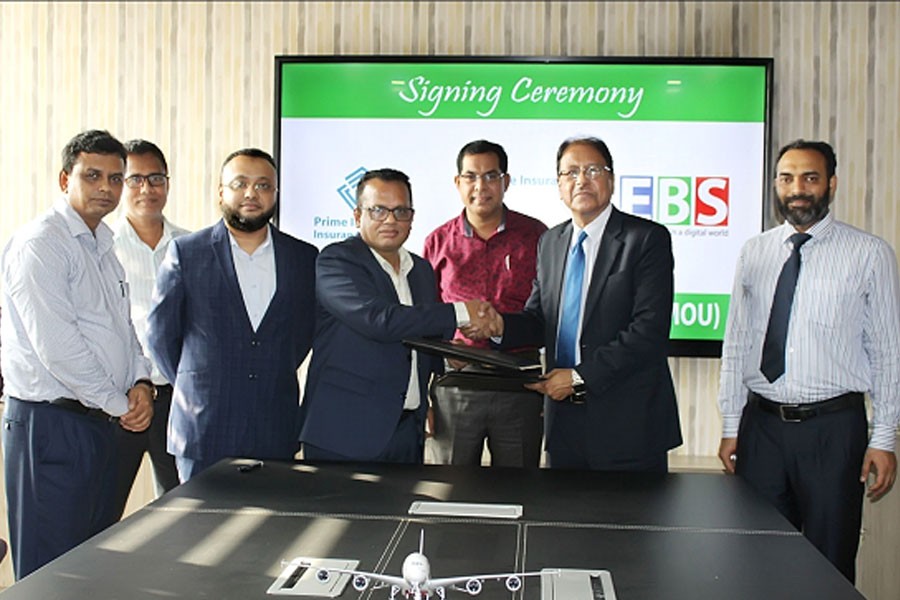 Prime Islami Life Insurance signs deal with EBS Group