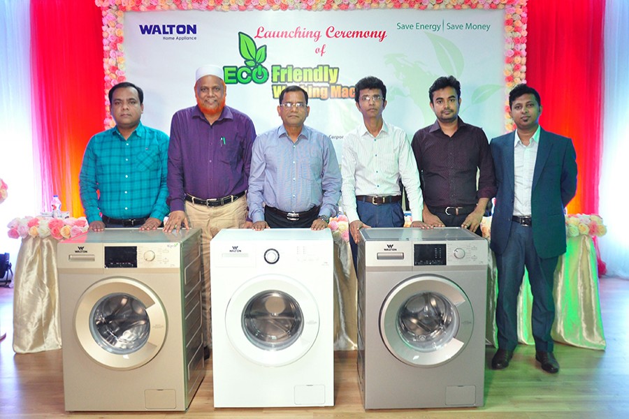 Walton unveils three new models of washing machine