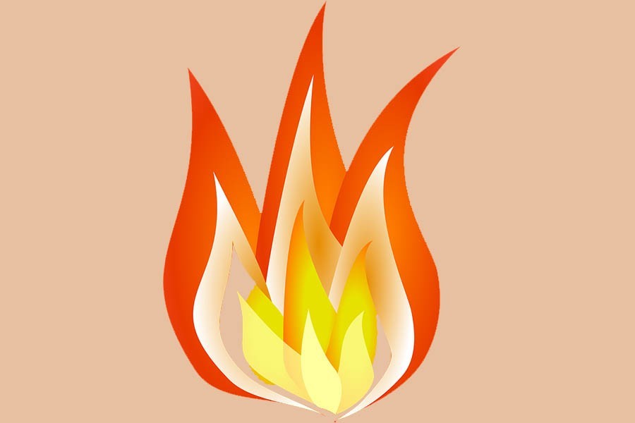 Four of a family burnt in city AC fire