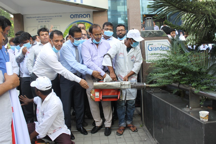 Jamuna Bank holds dengue eradication prog