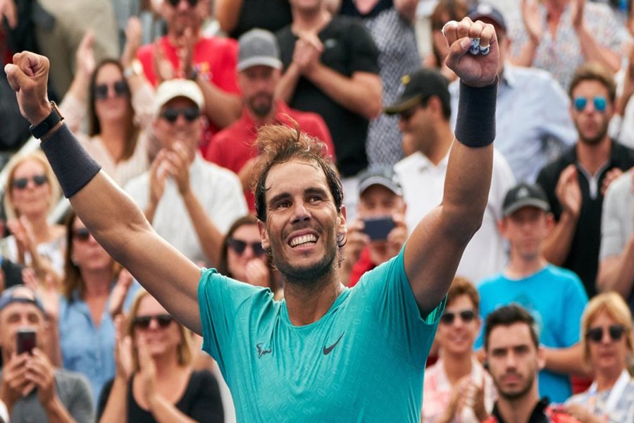 Nadal retains Rogers Cup title