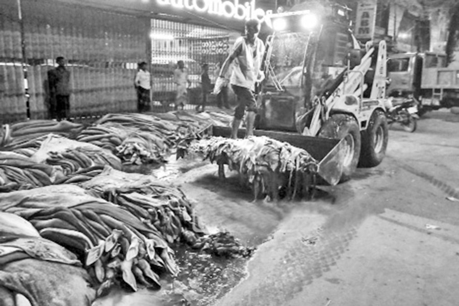 Low rawhide prices trigger trade chaos