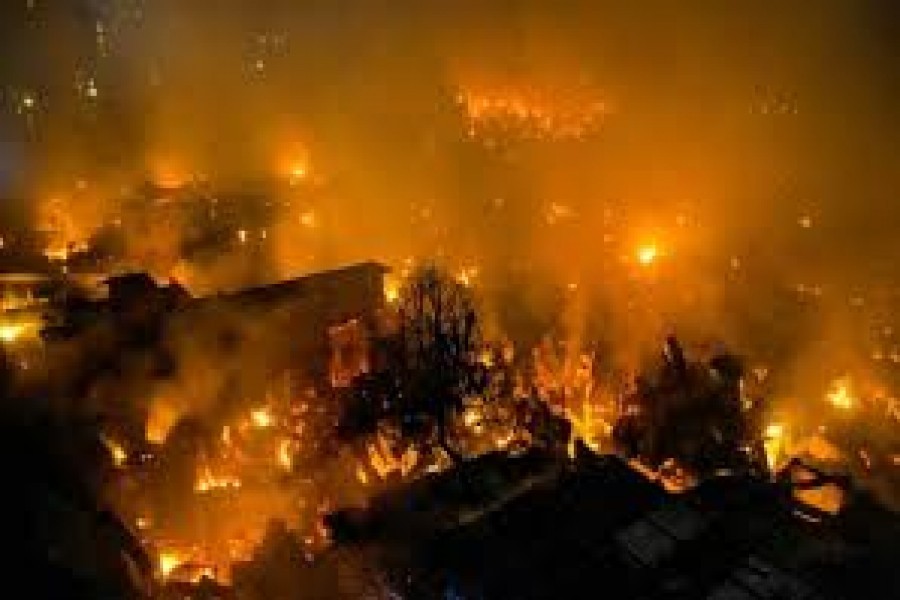 Fires in old Dhaka and Mirpur   