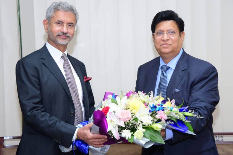 Indian FM Jaishankar arrives in city