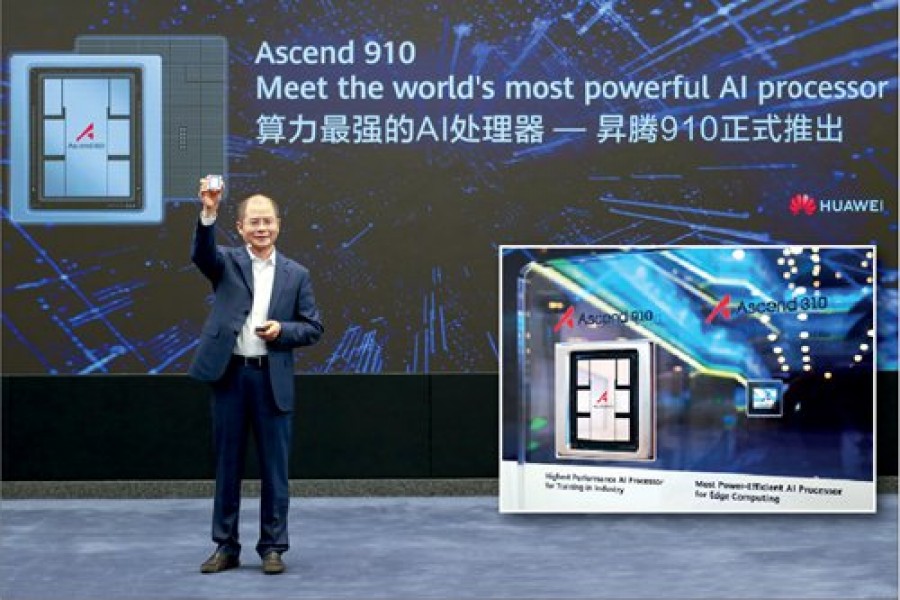Huawei defies US ban again, launches new AI chip