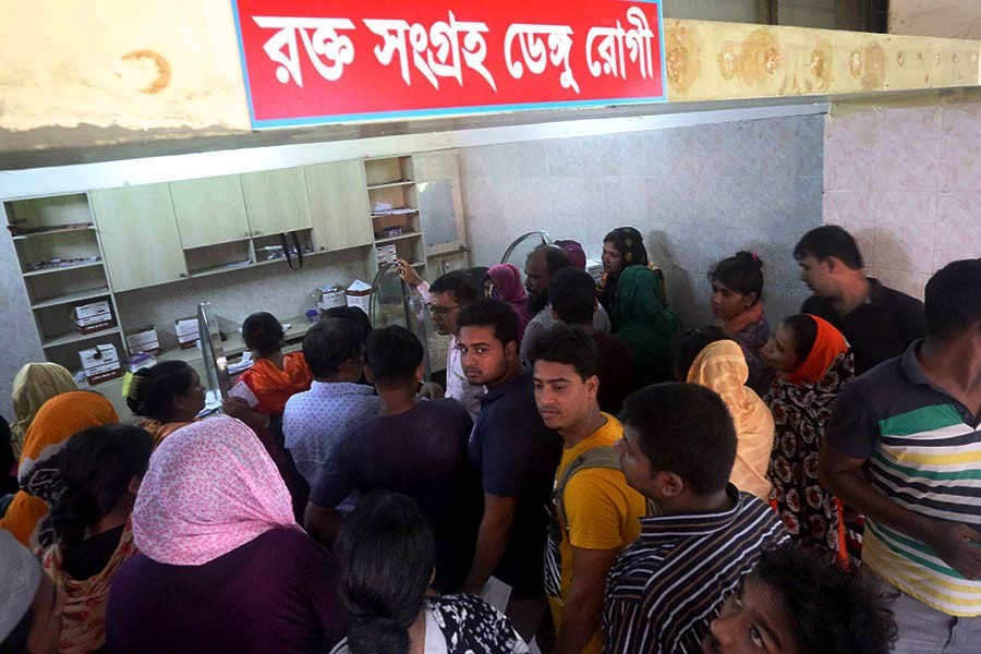 Hospitals admit 1,179 dengue patients in 24 hours