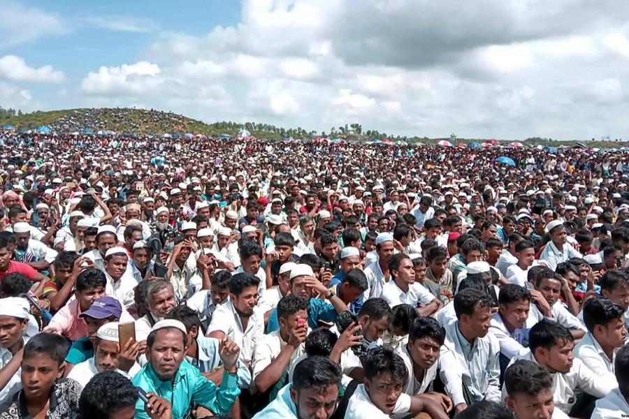 Foreign Office taken aback as Rohingya stage rally