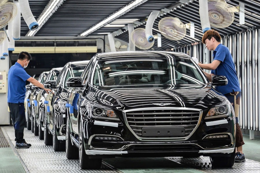 South Korea’s auto sale falls 2.9pc in August