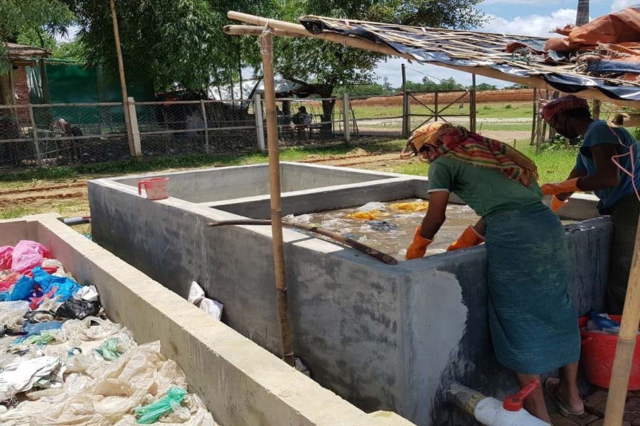 Addressing plastic waste management in Rohingya camps also priority