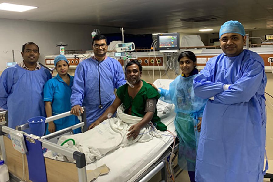 NICVD conducts second minimally invasive cardiac surgery