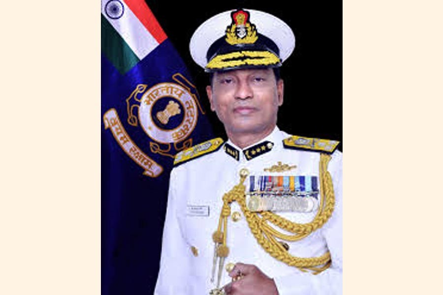 Indian Coast Guard DG arrives in city