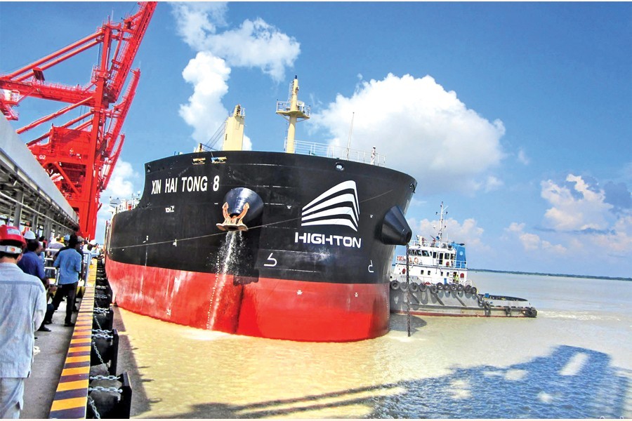 First coal cargo reaches Payra
