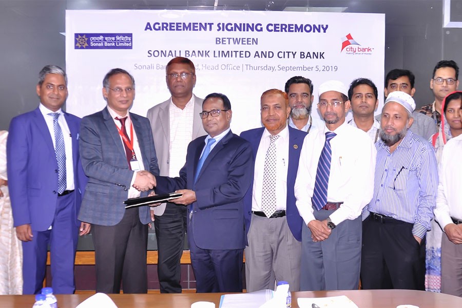 City Bank, Sonali Bank team up for government services