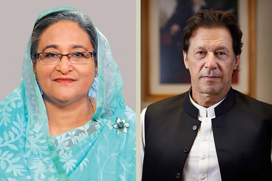 Imran Khan phones Sheikh Hasina