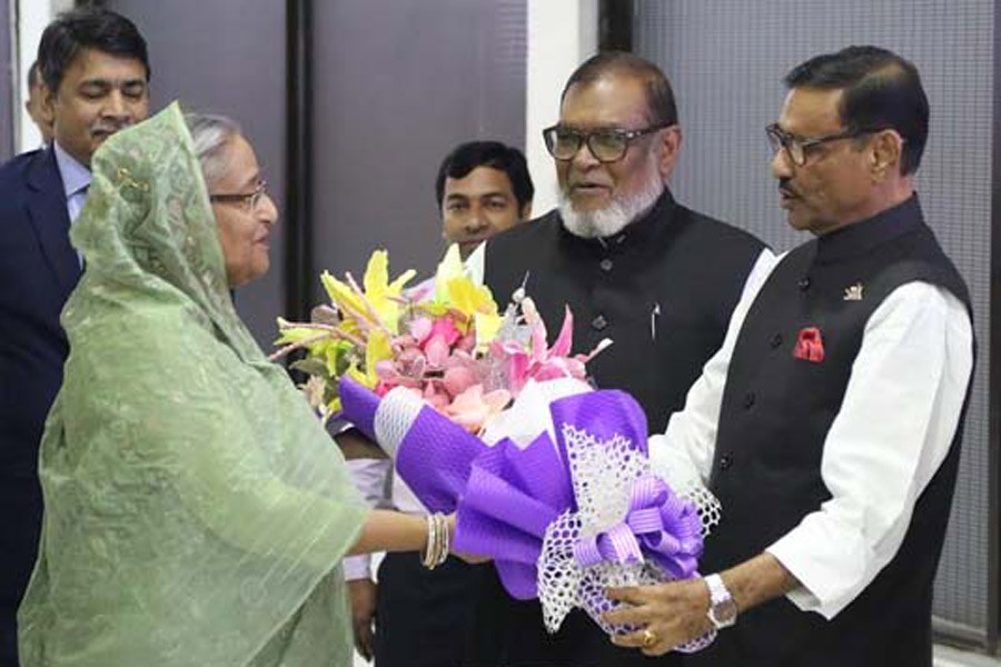 PM is back home from India