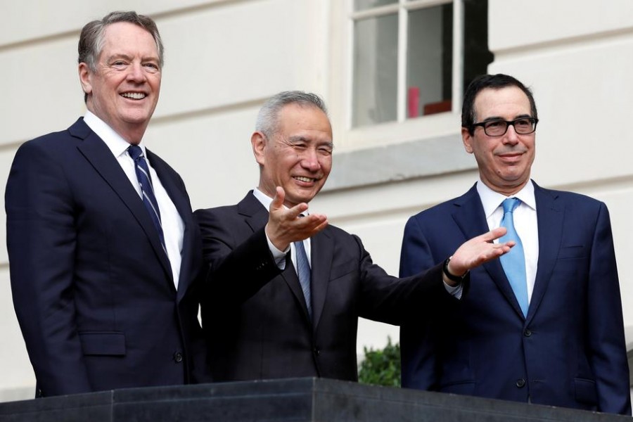 Day 1 of US-China trade talks ends with hopes