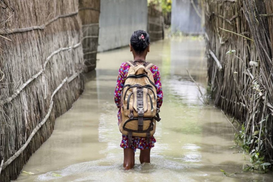 1.9m BD children at front line of climate change disasters: UN
