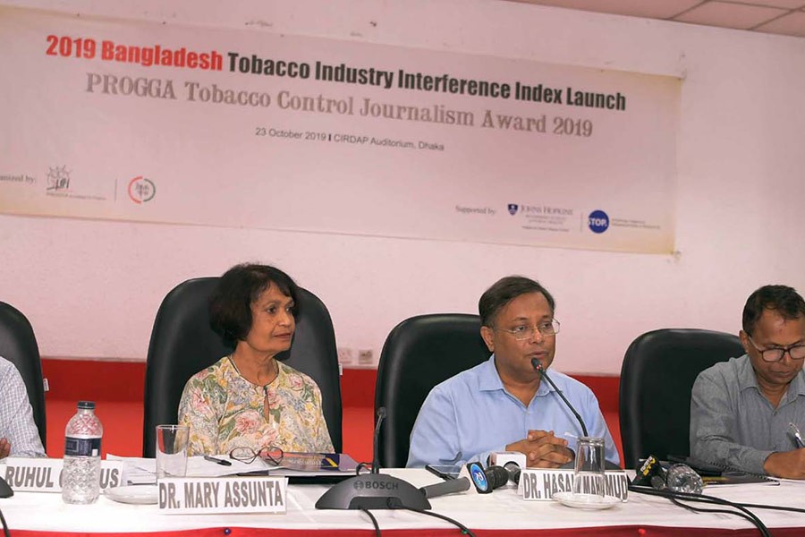 'Bangladesh would be a tobacco-free country by 2040'