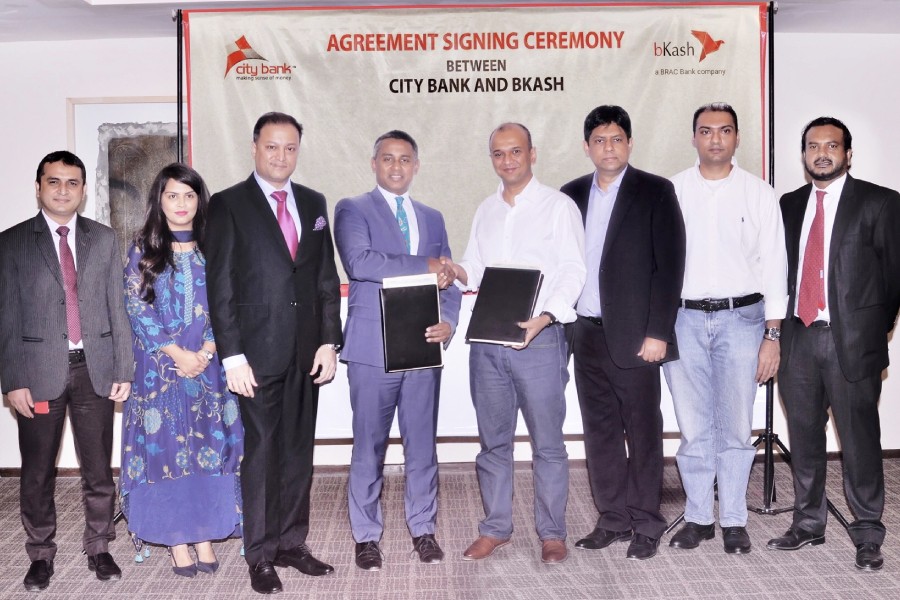 City Bank teams up with bKash