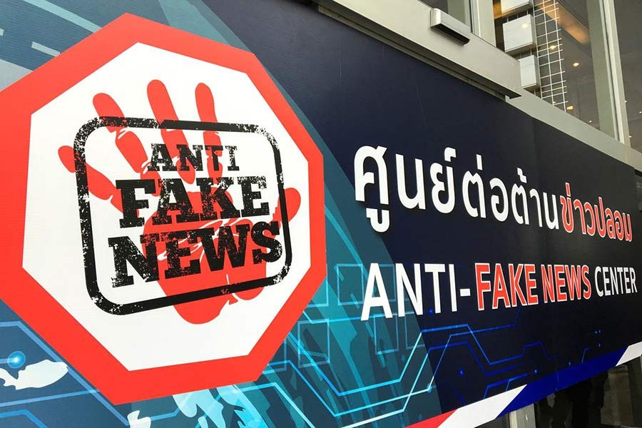 Thailand launches 'anti-fake news' centre