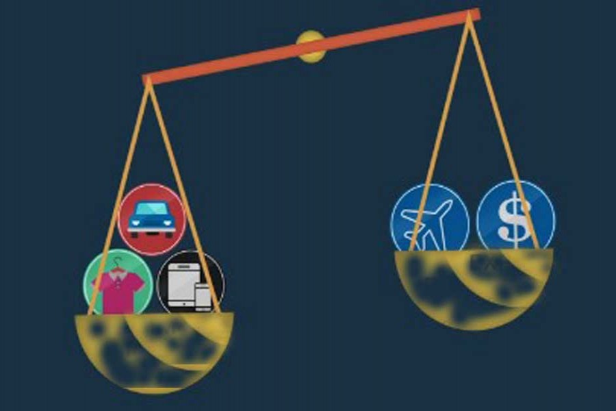 Q1 trade gap declines slightly