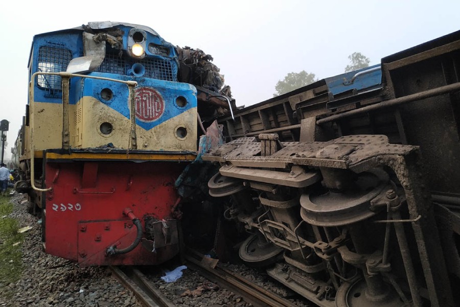 Rail authorities initiate case over B'baria train crash
