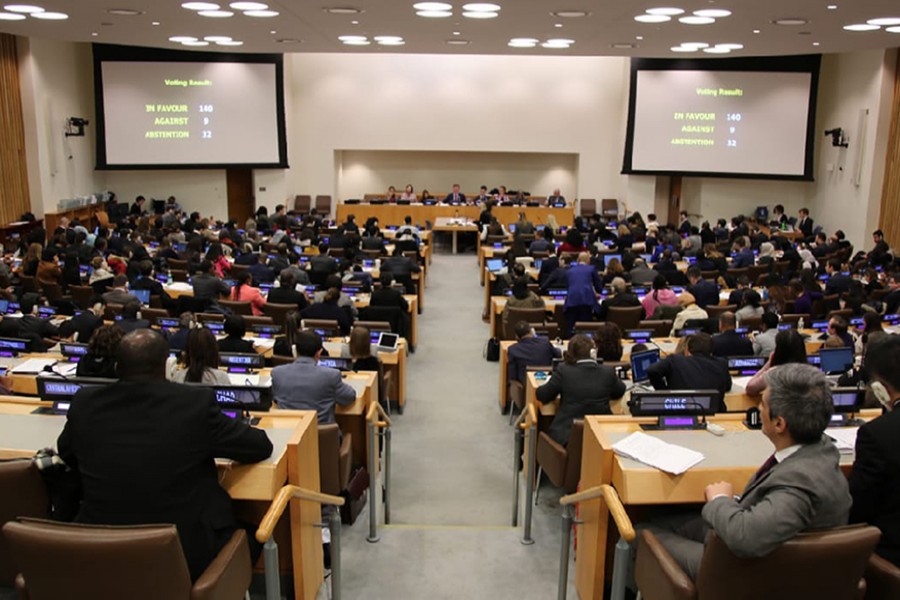 UN adopts resolution on human rights situation in Myanmar