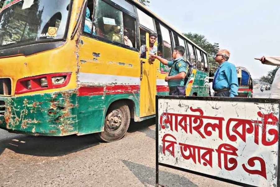 Lax enforcement of new transport act