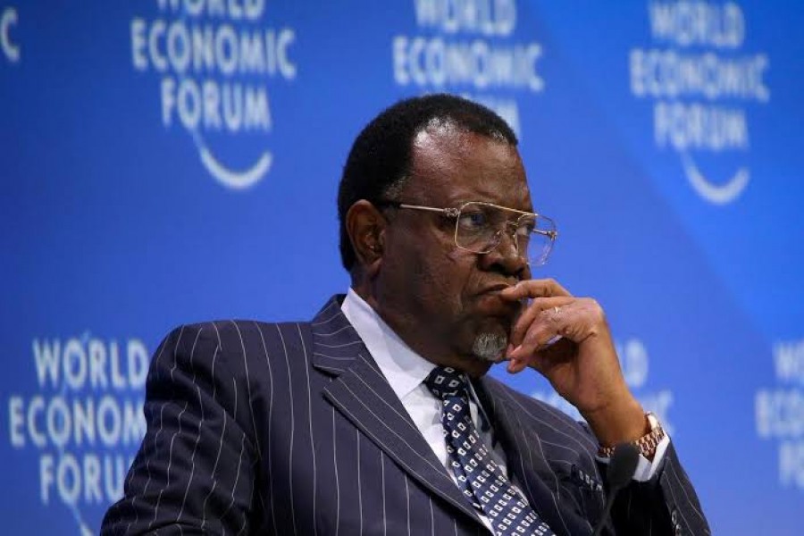 Namibia's incumbent President Hage Geingob - Reuters file photo