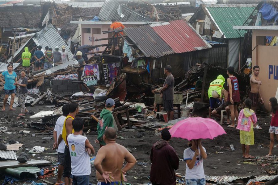 One killed as typhoon 'Kammuri' hits Philippines