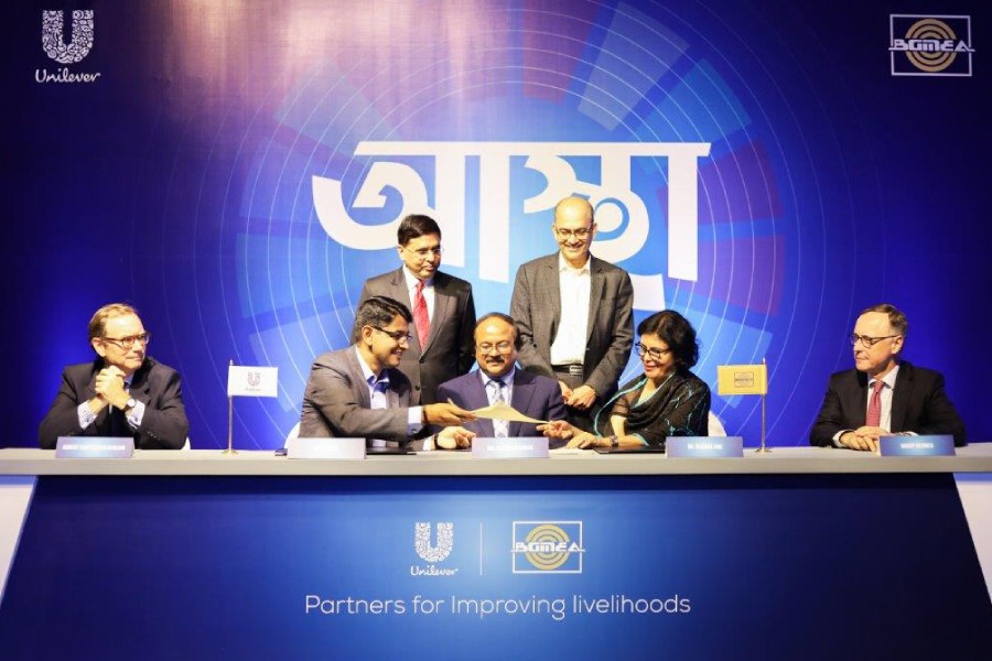 Unilever, BGMEA sign MoU to improve livelihoods of millions