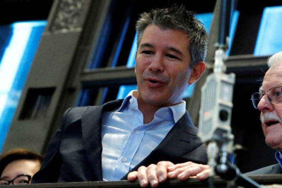 Uber founder Kalanick leaves board of directors