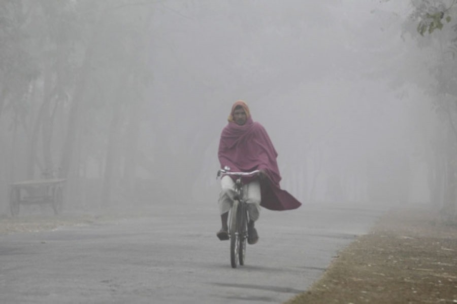 Tentulia records season's lowest temperature