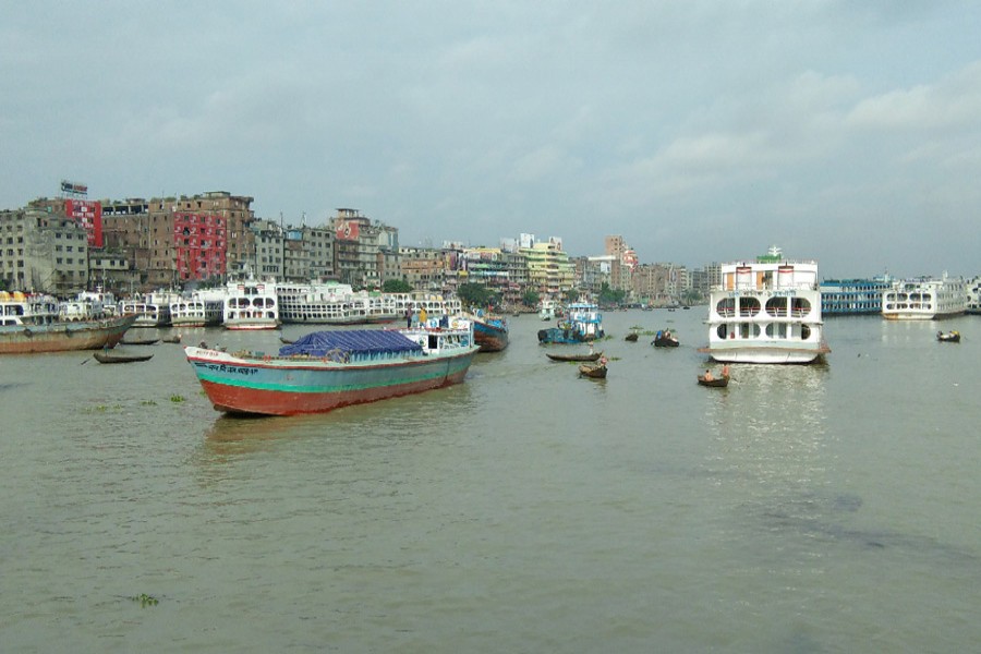 Four die as cargo vessel sinks in Buriganga