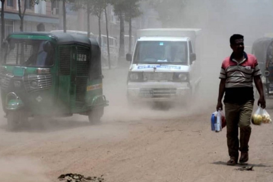 Dhaka ranks second worst city in AQI