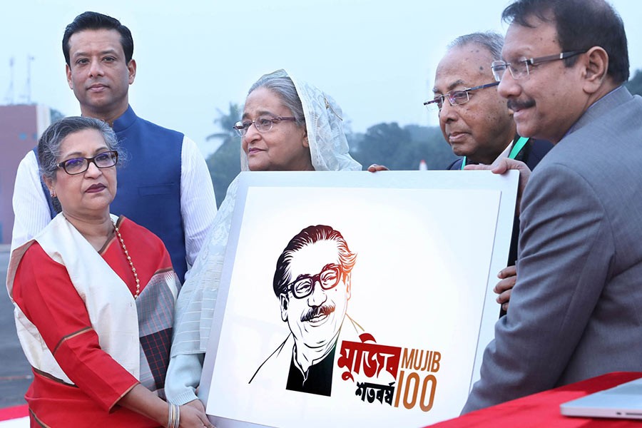 PM opens countdown to Bangabandhu’s birth centenary celebration
