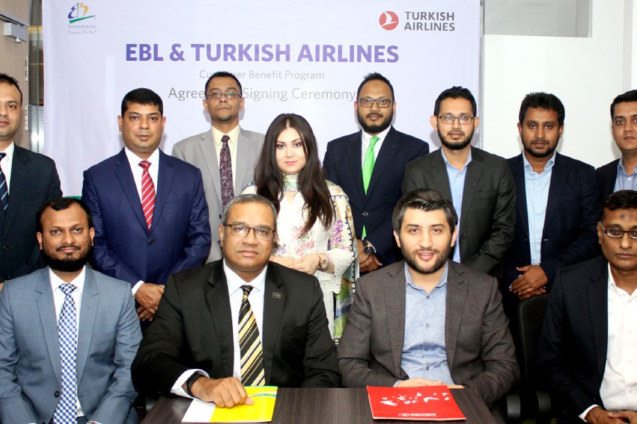EBL signs agreement with Turkish Airlines
