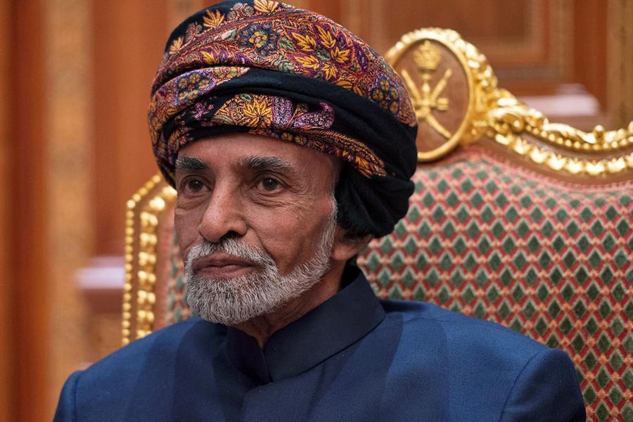 Bangladesh to observe state mourning Monday on Omani Sultan’s demise