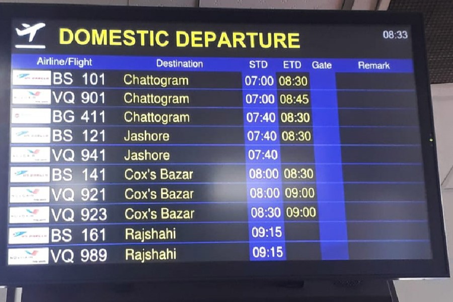 After six hours, flight operations resume at Dhaka airport