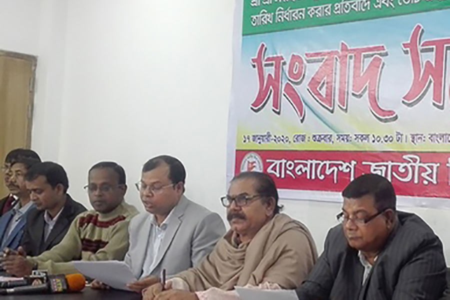 Hindu Mohajote threatens to boycott city polls on Puja day